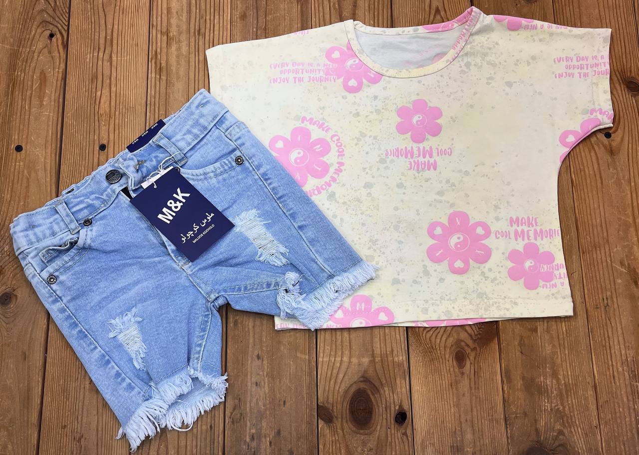 بلوز شلوارک دخترانه